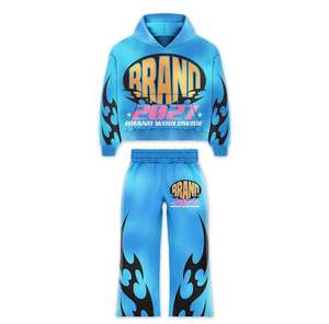 ชุดวอร์มไซส์ใหญ่พิเศษสำหรับผู้ชายดีไซน์แฟชั่นฤดูหนาว2025โลโก้ด้านข้าง DTG ปรับแต่งได้ - Product Image 1