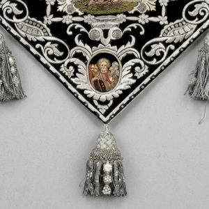 Al por mayor, aplique de cordón metálico dorado personalizado con nudo de rana para uniformes, con pasador de seguridad cosido, diseño de moda - Product Image 4
