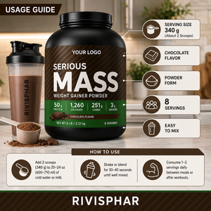 Poudre de protéines au chocolat de qualité supérieure pour adultes - Complément de prise de masse musculaire, croissance musculaire, force explosive, récupération 2LB - Product Image 6