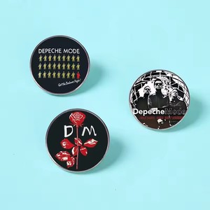Nouvelle Broche de la Bande Depeche Mode, Badge en Alliage, Bijou de Collection pour Fans, Cadeau, Accessoire Vestimentaire - Product Image 2