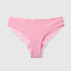 Bragas sin costuras de cintura alta para mujer, ropa interior transpirable de una pieza con logotipo personalizado de punto sin rastro OEM disponible 2026 - Product Image 6