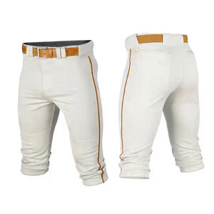 Men Plus Size Baseball Shorts Breathable Custom Colors & Logo Wholesale - Product Image 4