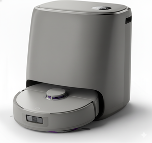 Robot Aspirador y Fregador 8200Pa con Autovaciado, Lavado y Secado Automático de Mopa, WiFi y Evitación de Obstáculos - Product Image 6