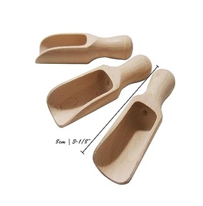 Fabrication de cuillère à cuillère en bois Couverts Cuillère à soupe en bois à manche court fournisseur en gros - Product Image 6