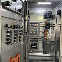 Ensemble complet de coffret de commande de démarrage progressif du moteur 90 kW 110 kW 132 kW, coffret électrique de commande industrielle utilisé pour les pompes d'alimentation en eau