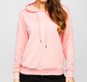 Sudadera con Capucha para Mujer, Nueva Moda de Invierno 2025, Holgada, Informal, Talla Grande, de Algodón, con Estampado, de Alta Calidad, OEM - Product Image 1