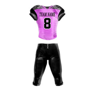 Vente en gros d'uniformes de football américain à bas prix avec design par sublimation Uniforme de l'équipe de football américain en polyester 100% pour jeunes - Product Image 6