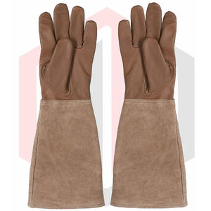 ถุงมืองานเชื่อมหนังวัวแยกชิ้นเกรดพรีเมี่ยมถุงมือเชื่อมอุตสาหกรรมประสิทธิภาพสูงมีตัวเลือก OEM - Product Image 5