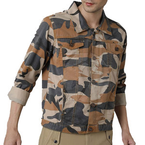 Vestes légères de jeans les plus vendues pour les hommes vestes de jeans sur mesure de couleur différente pour les hommes - Product Image 1