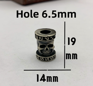 <span class=keywords><strong>Bracelet</strong></span> en laiton avec pendentif couteau crâne, ensembles de couteaux, accessoires en <span class=keywords><strong>paracorde</strong></span>, cordon de lampe torche, pendentif pour couteau utilitaire, extérieur - Product Image 6