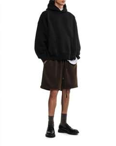 กางเกงขาสั้นผู้ชายกางเกงขาสั้นลำลองสำหรับวิ่งจ๊อกกิ้งมีกระเป๋าเอวยางยืดมีเชือกผูกสำหรับฤดูร้อน - Product Image 6