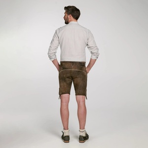 Auténticos Premium 100% cuero Lederhosen Bavarian Shorts Elegant Trachten Wears High Street Style Precio al por mayor - Product Image 3