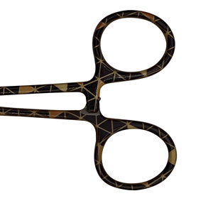 ชุดกรรไกรตัดผ้าพันแผลสีดำ3ชิ้นกรรไกรตัดผ้าพันแผลเหล็กและคีมหลอดเลือดแดงเครื่องมือแพทย์ - Product Image 6