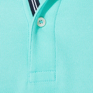 Offre Spéciale vert clair pour les polos pour hommes et femmes confortable personnalisé avec impression numérique quantité minimale de commande bas - Product Image 2