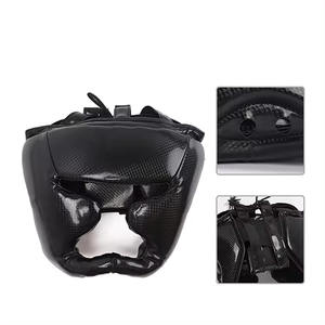 Protector de Cabeza de Boxeo DUAL SPORT de Rexine/Cuero de Alta Calidad, Estilo Nuevo, Venta al por Mayor, Entrenamiento Profesional de Artes Marciales, Unisex, Personalizado - Product Image 5