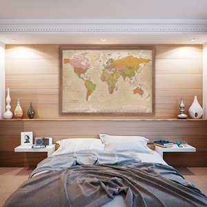 Cadre photo XXL en bois de chêne foncé 100 x 140 cm, style classique simple, caractéristiques créatives pour photos A1, A3, A4, 8x10, 12x16 - Product Image 2