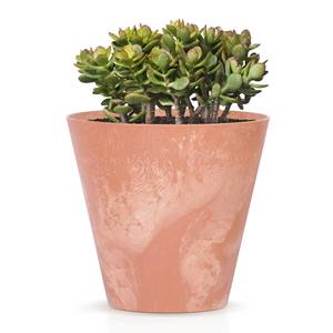 TUBUS EFFETTO BETON 28.5L. Vaso per piante, dimensioni (mm) 400x400x373, colore cemento - Product Image 4