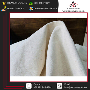 Tela de Lona de Algodón 100% Orgánico de Alta Calidad, 11 Onzas, Materia Prima para Textiles del Hogar - Product Image 3