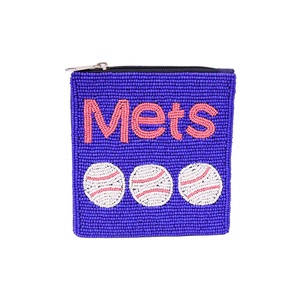 Personnalisé exquis Mini dame porte-monnaie excellente qualité perlé à la main fermeture à glissière le plus vendu cadeau promotionnel de mode - Product Image 1