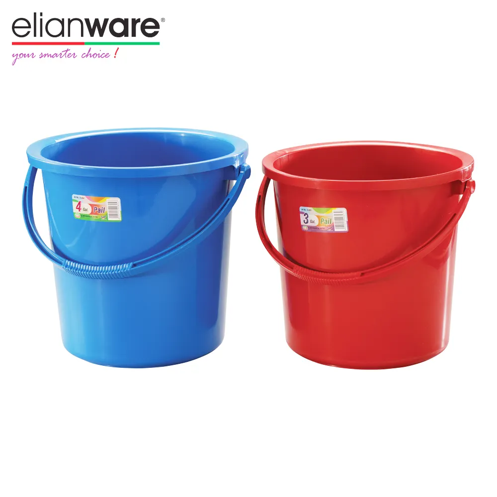 Elianware Ember Plastik Multi Guna Warna-warni Warna-warni Berkualitas Baik