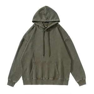Sudadera con Capucha de Alta Calidad, Personalizable con Logotipo, MOQ Bajo, Corte Regular, Felpa de Algodón, Estilo Vintage, Gruesa, de Invierno, con Bolsillos, Unisex - Product Image 2