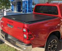 Couvre-caisse de camionnette sur mesure pour Toyota LC79 J-Deck Double Cab, étanche, antivol, volets roulants pour camion
