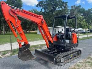 Excavadora japonesa usada Mini excavadora Construcción de granja Maquinaria de movimiento de tierra Alto rendimiento Kubota 183-3/8Ton - Product Image 2