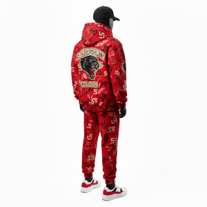 Survêtement décontracté d'hiver unisexe personnalisé tendance, léger, vêtements de sport, broderie unie, respirant - Product Image 2