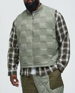 Gilet matelassé pour homme, veste imperméable écologique, 100% polyester, léger, respirant, vêtements de plein air, randonnée, camping, sports - Product Image 6