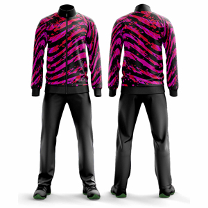 Conjunto Deportivo de Moda, Chaqueta y Pantalón, Ropa Deportiva para Hombre, Mujer y Jóvenes, Uniforme de Equipo, Traje de Entrenamiento, 100% Poliéster Transpirable - Product Image 4