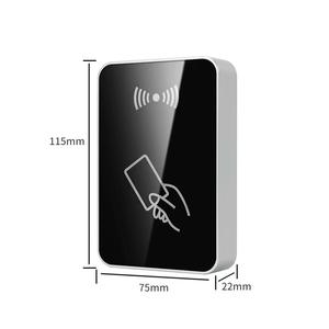 UHF <span class=keywords><strong>RFID</strong></span> 리더/라이터 <span class=keywords><strong>860</strong></span>-<span class=keywords><strong>960MHz</strong></span> 미니 USB 데스크탑 출입 통제 카드 ISO 18000-6C 프로토콜 ABS 소재 50cm 판독 거리 - Product Image 5