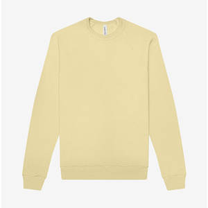 Jersey ecológico y acogedor para hombre, sudadera de lana ligera, Terry Raglan Crew HEATHER GREY - Product Image 5