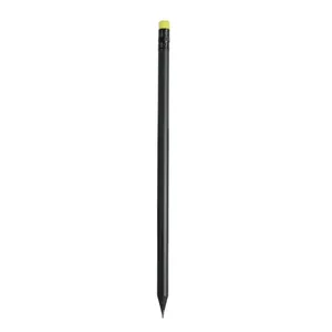 Gadget Promozionali: Gomma per Cancellare a Forma di Matita Cilindrica Nera Personalizzata - Product Image 3