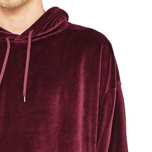 Sweats à capuche en velours pour hommes respirants, entièrement personnalisés, nouvelle mode, vente chaude, qualité supérieure, sweats à capuche en velours pour hommes à prix avantageux - Product Image 6