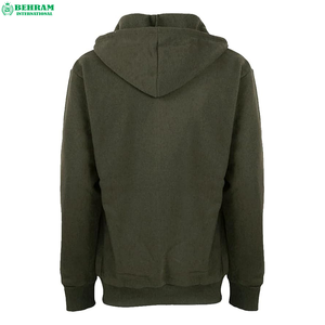 Sweat-shirts à capuche unisexes de haute qualité, épais, respirants, en tissu français 100% coton, polaire, avec logo personnalisé, pour l'hiver, vente en gros - Product Image 4