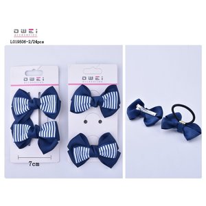 โบว์ติดผมสไตล์ยุโรปและหวาน24ชิ้นสำหรับงานปาร์ตี้คริสต์มาส - Product Image 1