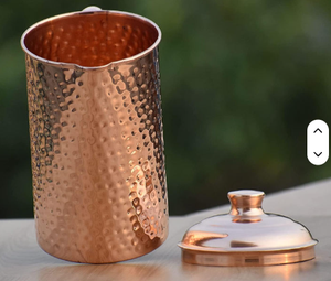 เหยือกทองแดงแบบพกพากาน้ำชาสแตนเลสและกาต้มน้ำสำหรับห้องครัวการรับประทานอาหารหรืองานรื่นเริง - Product Image 4