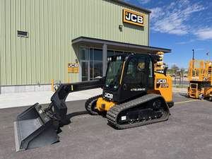Chargeuse compacte JCB 3TS-8T fiable avec capacités avant/rétrocaveuse et mini chargeuse Moteur et boîte de vitesses de capacité de 3 tonnes - Product Image 2