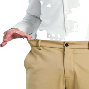 Venta al por mayor en blanco de oficina para hombre de negocios pantalones de algodón Spandex Chino Casual hombres pantalones y pantalones - Product Image 2