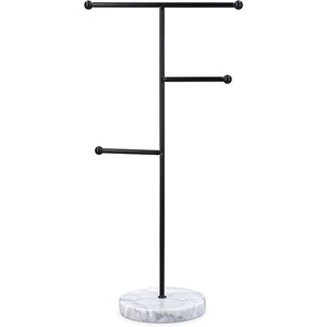 3ชั้นสีทองและสีดำเครื่องประดับต่างหูดิสเพลย์ยืนอยู่ที่ทันสมัยเครื่องประดับแว่นตาที่วางนาฬิกาจากอินเดีย - Product Image 5