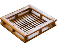 Bandeja de exhibición de pan de caña, bandeja de comida de bambú, bandeja de exhibición para carne y pan fresco, estantes/plataforma - Product Image 6