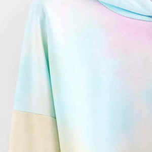 Sweat à capuche court pour femme, personnalisé avec logo, haute qualité, en toile de coton respirante, imprimé uni, idéal pour l'hiver - Product Image 4