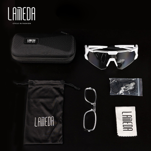 LAMEDAプロサイクリンググラスUV400偏光マウンテンバイクアイウェアサイクリングウェアアクセサリーODM - Product Image 6