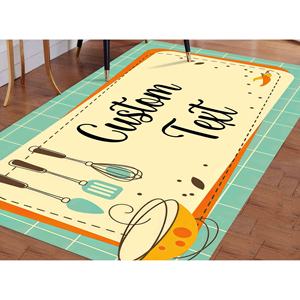 Tapis de cuisine personnalisé : Tapis décoratif imprimé moderne, tapis fin non tissé - Product Image 5