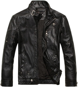 Best Selling Design <b>Men</b> Wear leather <b>Jackets</b> OEM Service <b>Men</b> Clothing Custom Logo Print Comfortable leather <b>jacket</b> customized - Product Image 5