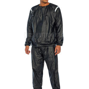 Fitness Wear Men <b>Sauna</b> <b>Suit</b> Solid Color Men <b>Sauna</b> <b>Suit</b> Fashion Wear Slim Fit Men <b>Sauna</b> <b>Suit</b> - Product Image 3