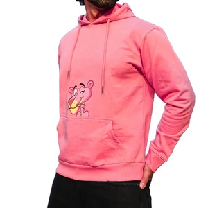 เสื้อฮู้ดแขนยาวผู้ชายแบบสั่งทำพิเศษ ผ้าฟลีซผสมโพลีเอสเตอร์ 80% คอตตอน 20% สีพื้น พิมพ์ลายแบบซับลิเมชั่น ทอแบบพิเศษ สำหรับฤดูหนาว ผ้าไม่ยับ - Product Image 1