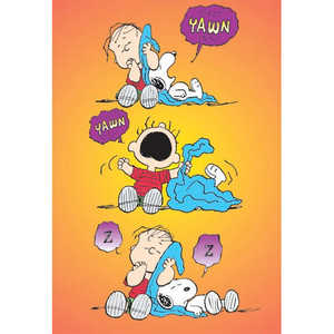 Affiche murale de style moderne Peanuts Linus & Snoopy - Product Image 1