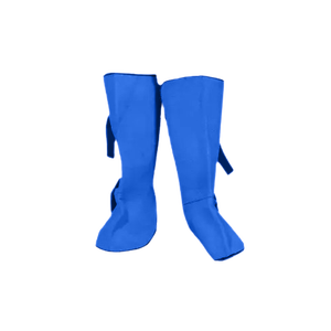 Meilleure vente Logo personnalisé esprit écologique cuir protège-jambes pied fendu peau de vache soudage naissain cuir soudeur guêtres - Product Image 3