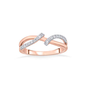 Vintage <b>Princess</b> Cut Moissanite Eternity Ring Romantic Stainless Steel and Copper Inlay <b>Jewelry</b> - Product Image 3